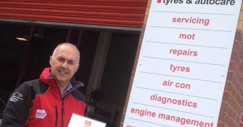 Which? Trusted Trader Endorsement for Port Tyres & Autocare